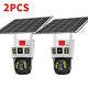 Solar Battery Powered Wireless Wifi Outdoor Pan/tilt Home Security Camera System