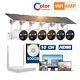 Solar Battery Security Camera System Wireless 2k Home Outdoor Cctv 2way Audio Ir