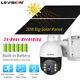 Solar Battery Wireless Security Camera System Wifi Outdoor Home 1080p Pan/tilt
