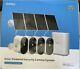 Solar Camera Security Outdoor 2k Security Cameras Wireless. 4 Cameras