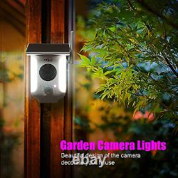 Solar Powered Security Outdoor Camera Enster Wifi Wireless Home Surveillance C
