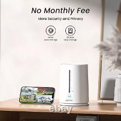 Solar Security Cameras Wireless Outdoor 4MP Home Security System No Monthly Fee