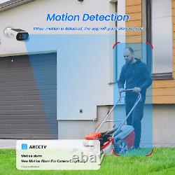 Solar Security Cameras Wireless Outdoor 4MP Home Security System No Monthly Fee