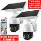 Solar Wifi Outdoor Pan/tilt Home Security Camera System Wireless Auto Tracking