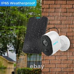 Spotlight Security Camera WIFI Battery Powered PIR 4MP Argus3 with Solar Panel