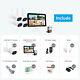 Surveillance Security Camera System Cctv Outdoor Wifi Home With 12monitor 1tb