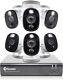 Swann Home Dvr Security Camera System With 1tb Hdd, 8 Channel 6 Camera, 1080p