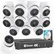 Swann Home Security Camera System With 2tb Hdd, 16 Channel 12 Cam, Poe Cat5e Nvr