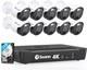 Swann Master 4k, 16 Channel Home Security Camera System, 2tb Nvr, 10 Poe Ip