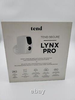 TEND LYNX PRO Smart Home Security Camera Weatherproof 1080p Facial Recognition