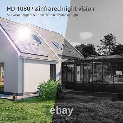 TMEZON 2MP Video Doorbell Home Security Intercom Door Chime 2x7' Monitor Camera
