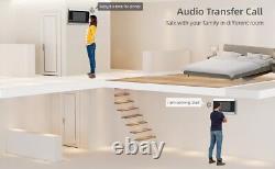 TMEZON 2MP Video Doorbell Home Security Intercom Door Chime 2x7' Monitor Camera