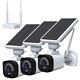 Toguard 3mp Solar Powered Outdoor Home Security Camera System 2.4g Wifi Wireless