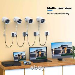 TOGUARD 8CH 5MP DVR 1080P CCTV Home Security Camera System Outdoor Night Vision