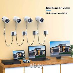 TOGUARD 8CH DVR 1080P CCTV Security Camera System Outdoor Home Bullet Camera