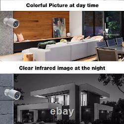 TOGUARD 8CH DVR 1080P CCTV Security Camera System Outdoor Home Bullet Camera