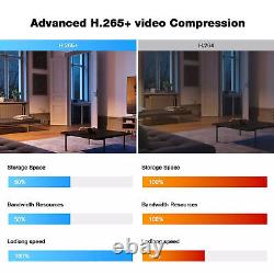 TOGUARD 8CH DVR 1080P CCTV Security Camera System Outdoor Home Bullet Camera