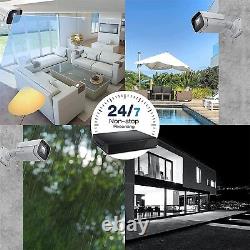 TOGUARD 8MP Audio PoE Security Camera System 8CH H. 265+ NVR Home Surveillance