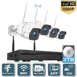 TOGUARD Wireless Home Security Camera System 1080P 8CH NVR CCTV Camera Set 3TB