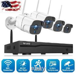 TOUGARD 2MP Home Wireless Security Camera System 8CH WIFI NVR CCTV Outdoor Cam