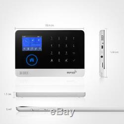 U70 APP WiFi GSM RFID Wireless Home Security Alarm Burglar System+2 HD IP Camera