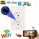 Upgrade! Wall Ac Hd Wireless Security Camera Gfci Socket Is Fully Functional