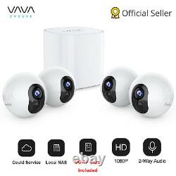 VAVA 4IP Camera Pro 1080P Wireless Home Security Indoor Outdoor camera+ 8G Card