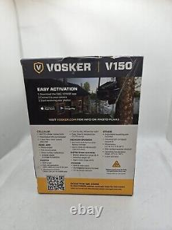 Vosker V150 Built-In Solar Powered LTE Cellular Home Security Outdoor Camera