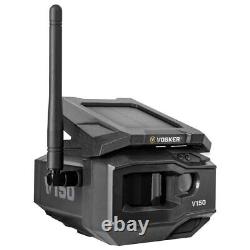 Vosker V150 Solar Powered LTE Cellular Home Security Outdoor Camera Black