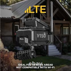 Vosker V150 Solar Powered LTE Cellular Home Security Outdoor Camera Black