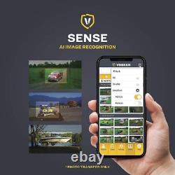 Vosker V150 Solar Powered LTE Cellular Home Security Outdoor Camera Black