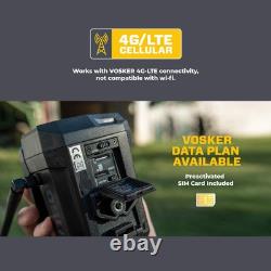 Vosker V150 Solar-Powered LTE Cellular Home Security Outdoor Camera Motion