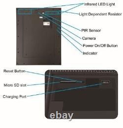 WIFI Photo Frame Hidden Camera Home Security LIVE Monitoring Night Vision Spy