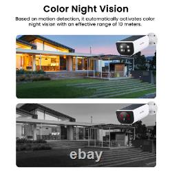 Wansview Solar Battery Powered Wireless Security Camera System Outdoor Home Wifi