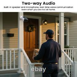 Wansview Solar Battery Powered Wireless Security Camera System Outdoor Home Wifi
