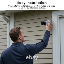 Wansview Solar Battery Powered Wireless Security Camera System Outdoor Home Wifi