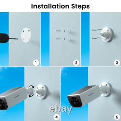 Wansview Solar Battery Powered Wireless Security Camera System Outdoor Home Wifi