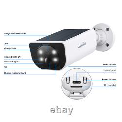 Wansview Solar Battery Powered Wireless Security Camera System Outdoor Home Wifi