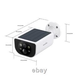 Wansview Solar Battery Powered Wireless Security Camera System Outdoor Home Wifi