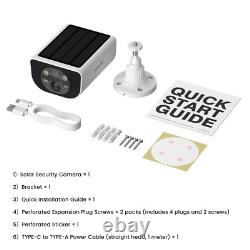 Wansview Solar Battery Powered Wireless Security Camera System Outdoor Home Wifi