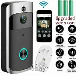 WiFi Wireless Smart DoorBell IRHD Video Visual Camera Intercom Home Security Kit