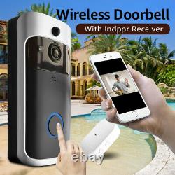 WiFi Wireless Smart DoorBell IRHD Video Visual Camera Intercom Home Security Kit