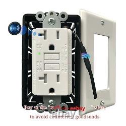Wi-fi Home Security Camera in AC Wall GFCI Socket Support Remote Viewing, 4K HD