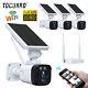 Wifi Solar Powered Wireless Outdoor Security Camera System Audio Home Battery