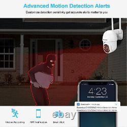 Wifi Wireless Home Security Camera System Outdoor Audio 8CH NVR HD 3MP CCTV Kit
