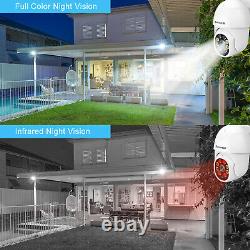 Wifi Wireless Home Security Camera System Outdoor Audio 8CH NVR HD 3MP CCTV Kit