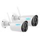 Wire-free Wifi 1080p Security Camera Battery Powered Outdoor Argus Eco 2-pack