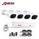 Wired Security Camera System Outdoor Home Cctv 8ch 1080p Hd Dvr Kit Night Vision