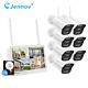 Wireless 10ch Nvr 5mp Home Security Camera System Outdoor Wifi Cctv Night Vision