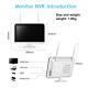 Wireless 10ch Nvr Monitor Recorder Security System Outdoor Audio Wifi Home Cctv